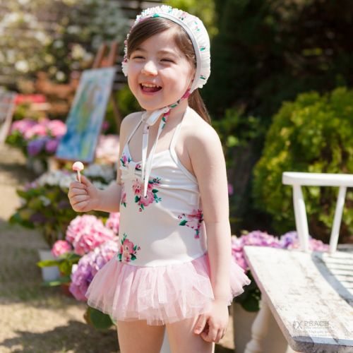 Maillot de bain fille en nylon - Ref 2547123