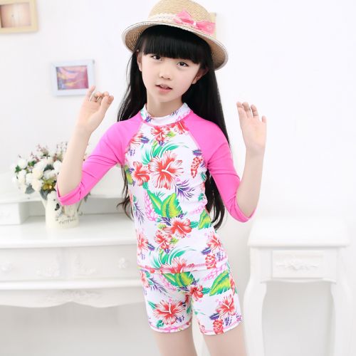 Maillot de bain fille en nylon - Ref 2547135