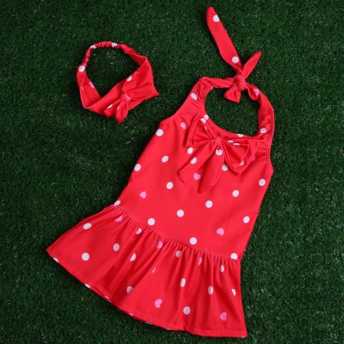 Maillot de bain fille en nylon - Ref 2547152