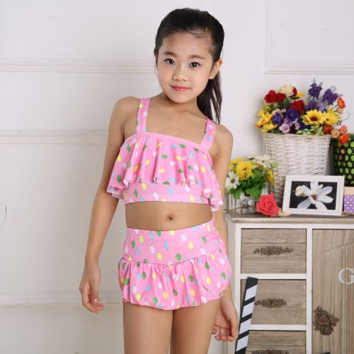 Maillot de bain fille en polyester - Ref 2547154