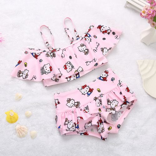 Maillot de bain fille en nylon - Ref 2547164