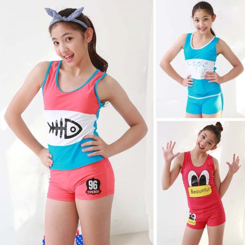 Maillot de bain fille en polyester - Ref 2547179