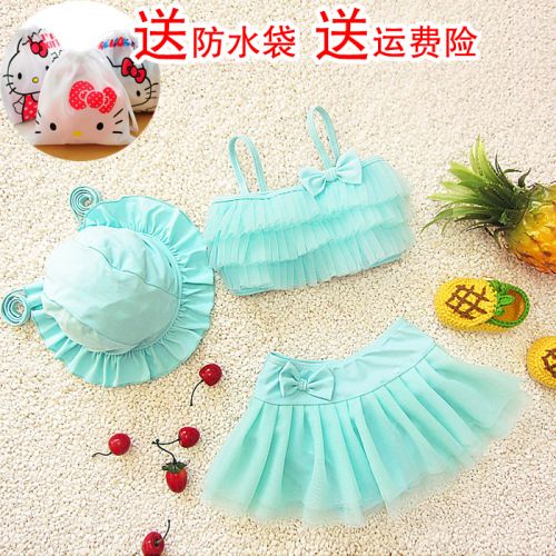 Maillot de bain fille en nylon - Ref 2547197