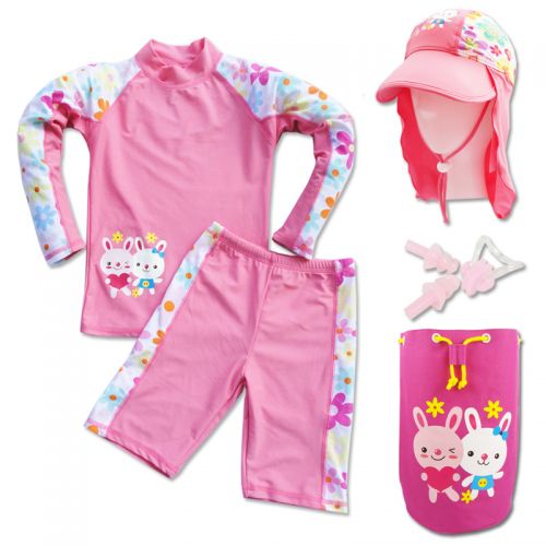 Maillot de bain fille YIAYIN en nylon - Ref 2547208