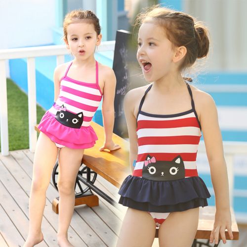 Maillot de bain fille en spandex - Ref 2547254