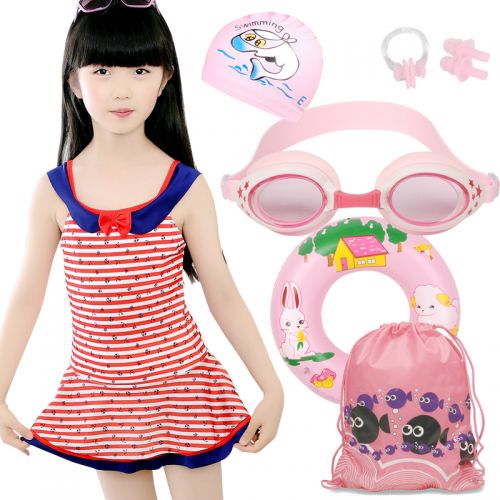 Maillot de bain fille en nylon - Ref 2547267