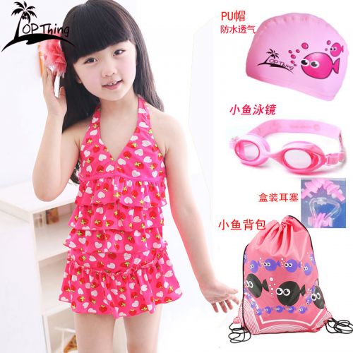 Maillot de bain fille TOP THING en polyester - Ref 2547335
