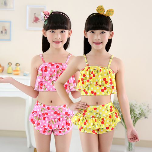 Maillot de bain fille en polyester - Ref 2547336