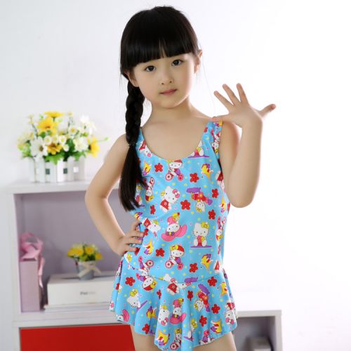 Maillot de bain fille en polyester - Ref 2547341