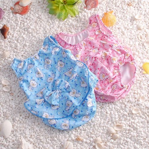 Maillot de bain fille en nylon - Ref 2547348