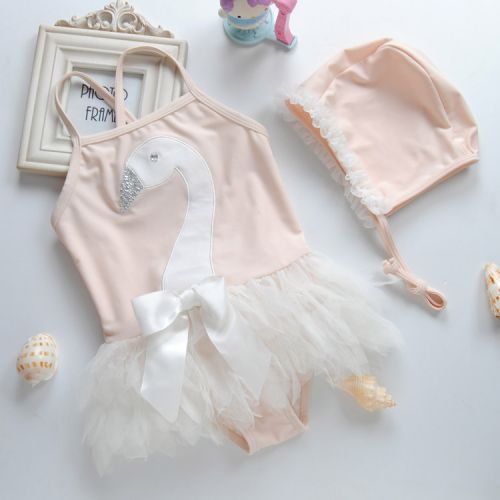 Maillot de bain fille MOMASONG en nylon - Ref 2547377