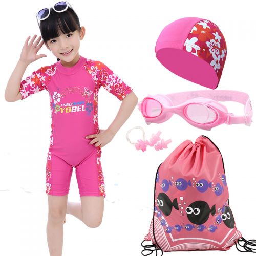 Maillot de bain fille YOBEL en nylon - Ref 2547387