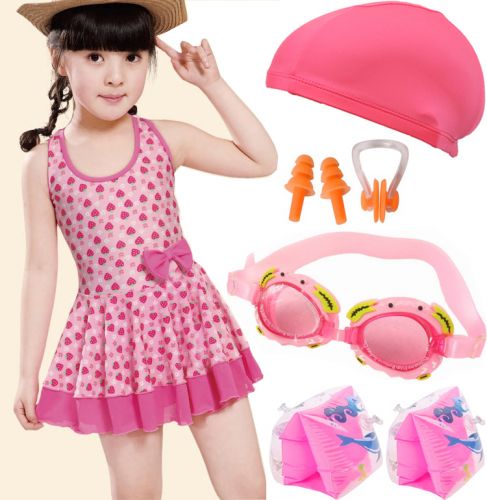 Maillot de bain fille en nylon - Ref 2547408