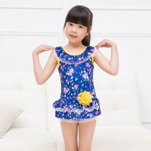 Maillot de bain fille en polyester - Ref 2547449