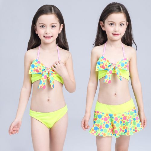 Maillot de bain fille en polyester - Ref 2547459