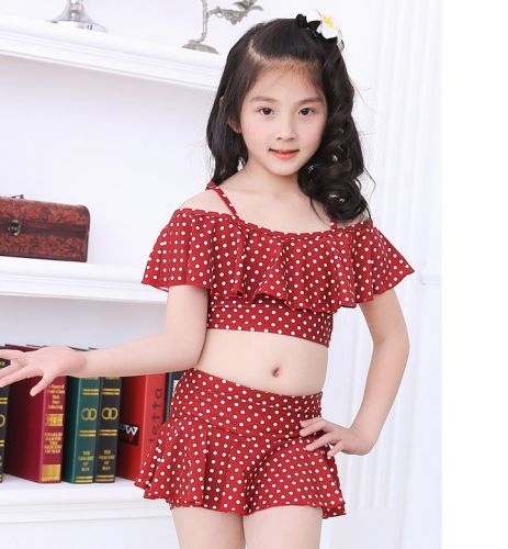 Maillot de bain fille en nylon - Ref 2547467