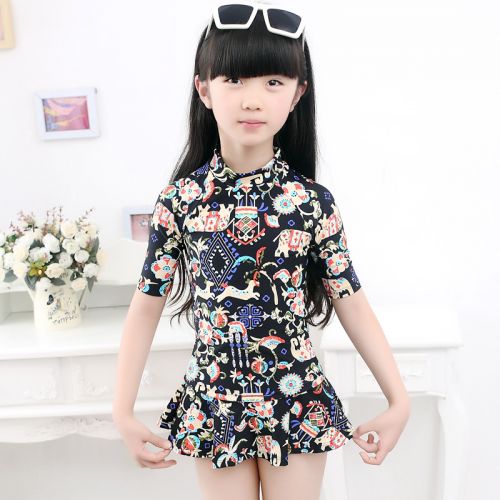 Maillot de bain fille en nylon - Ref 2547472