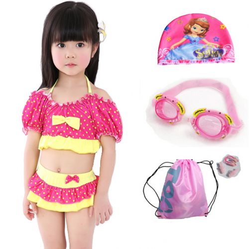 Maillot de bain fille en polyester - Ref 2547473