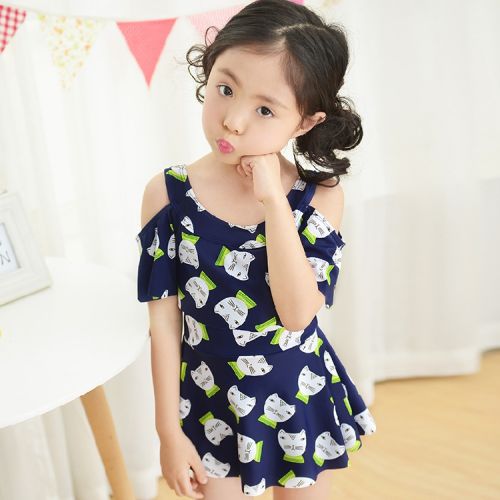 Maillot de bain fille en nylon - Ref 2547475