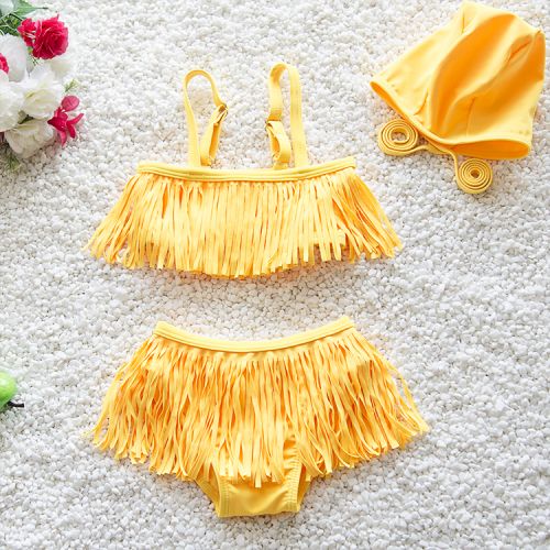 Maillot de bain fille en nylon - Ref 2547491