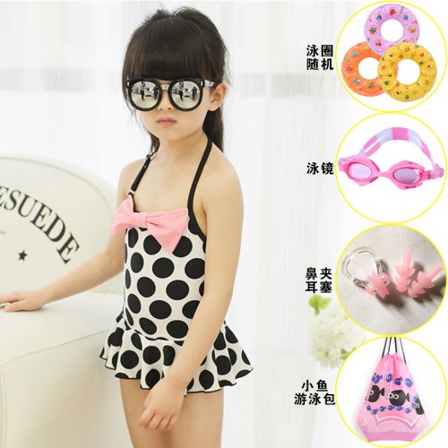 Maillot de bain fille en nylon - Ref 2547498