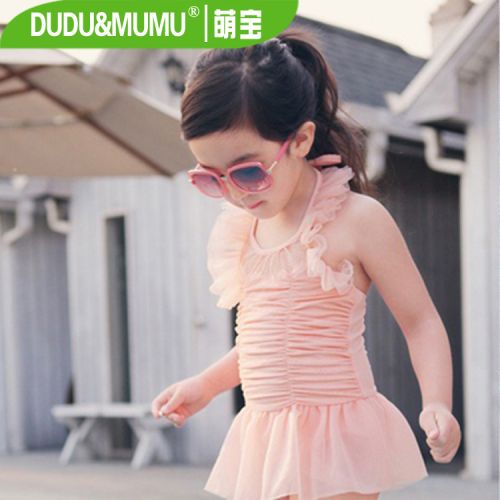 Maillot de bain fille en spandex - Ref 2547506