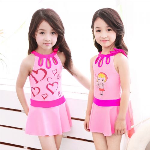 Maillot de bain fille en nylon - Ref 2547519