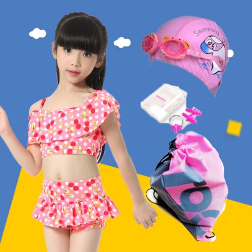 Maillot de bain fille en nylon - Ref 2547577