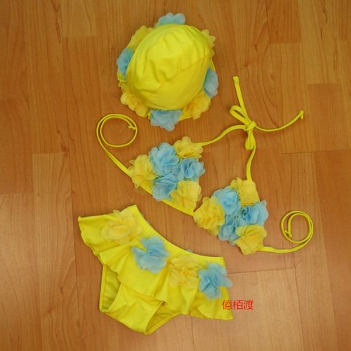 Maillot de bain fille en nylon - Ref 2547625