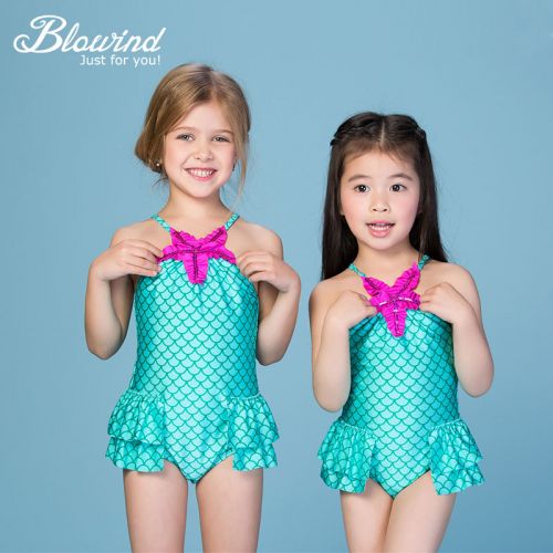 Maillot de bain fille BLOWIND en polyester - Ref 2547640