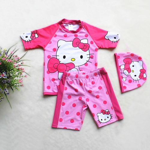 Maillot de bain fille en nylon - Ref 2547655