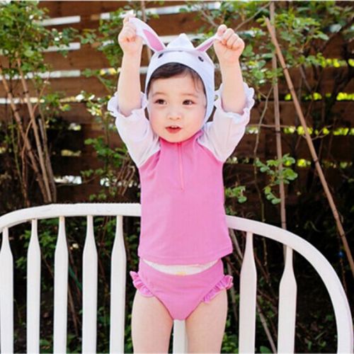 Maillot de bain fille en nylon - Ref 2547669