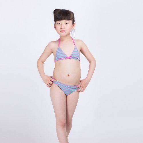Maillot de bain fille OKOB en nylon - Ref 2547682