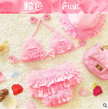 Maillot de bain fille MERMAKER en nylon - Ref 2547695