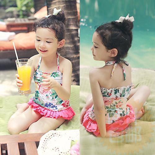 Maillot de bain fille en nylon - Ref 2547747