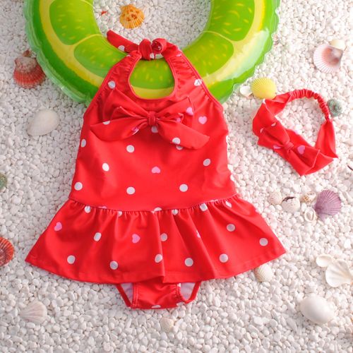 Maillot de bain fille en nylon - Ref 2547750