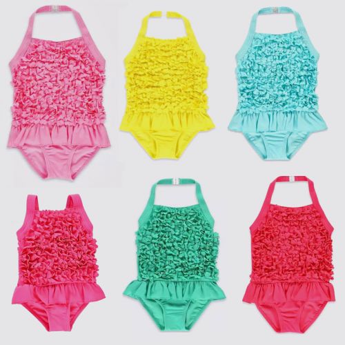 Maillot de bain fille en nylon - Ref 2547776