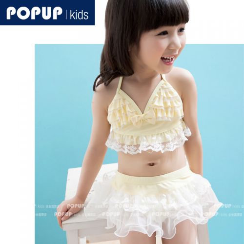 Maillot de bain fille POPUP en nylon - Ref 2547782
