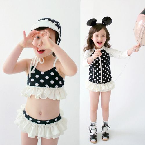 Maillot de bain fille en nylon - Ref 2547785