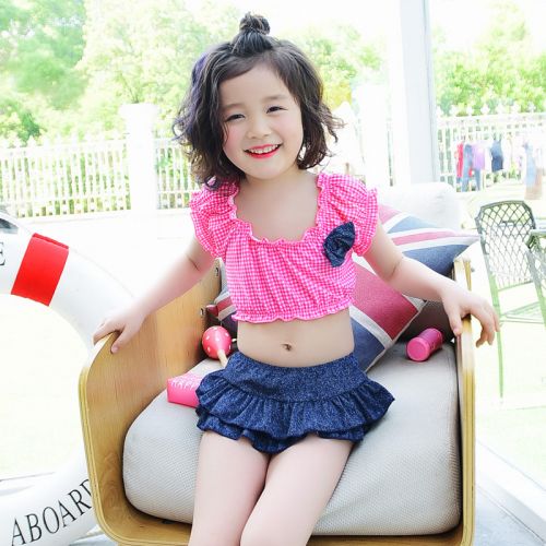 Maillot de bain fille YINGHUIER en nylon - Ref 2547796