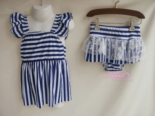 Maillot de bain fille en polyester - Ref 2547813