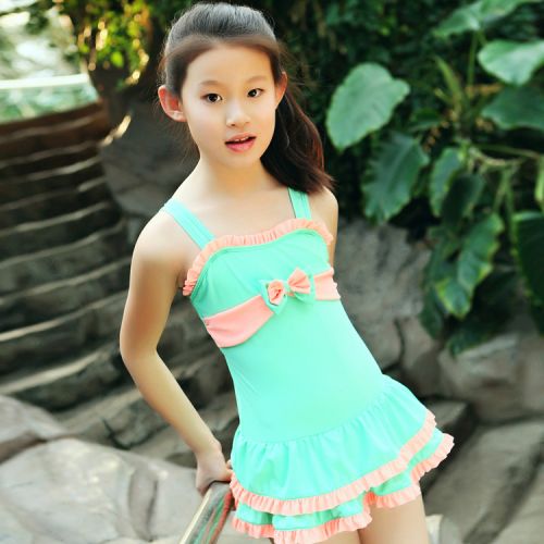 Maillot de bain fille en nylon - Ref 2547820