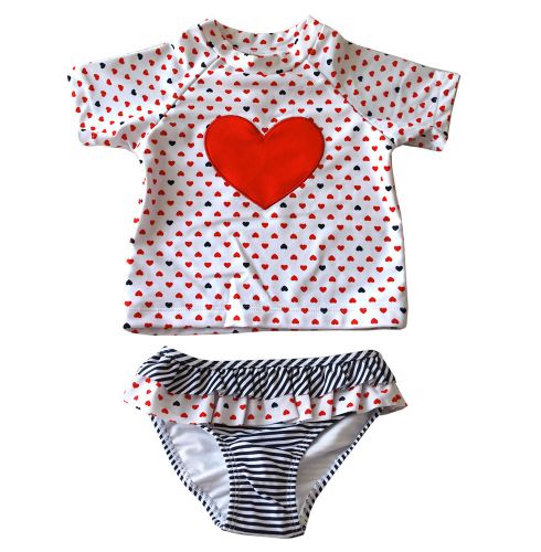 Maillot de bain fille en nylon - Ref 2547821