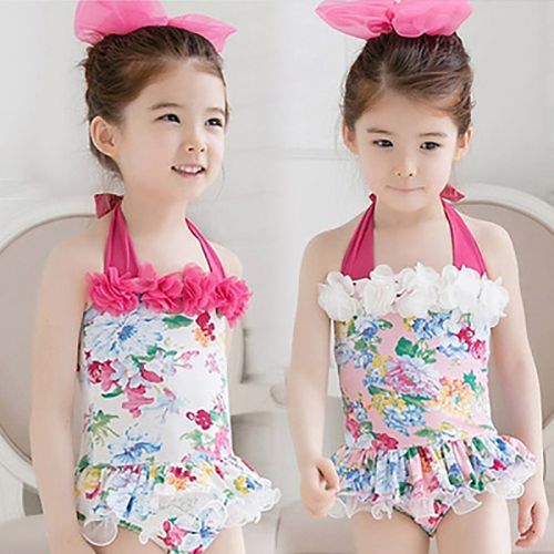 Maillot de bain fille en spandex - Ref 2547845