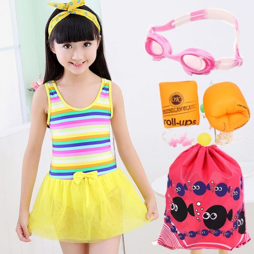 Maillot de bain fille en polyester - Ref 2547860