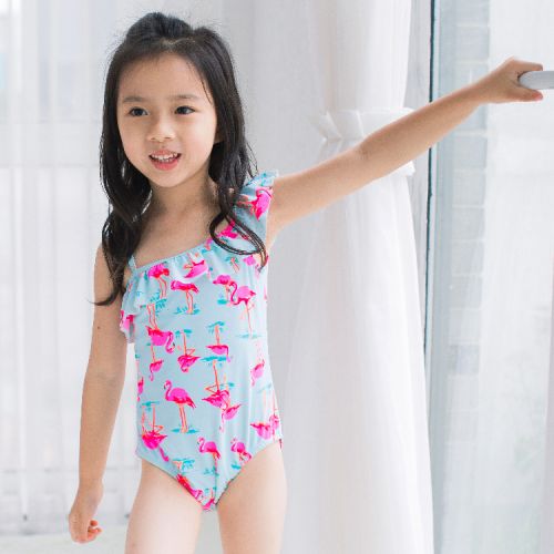 Maillot de bain fille AULAC en nylon - Ref 2547869