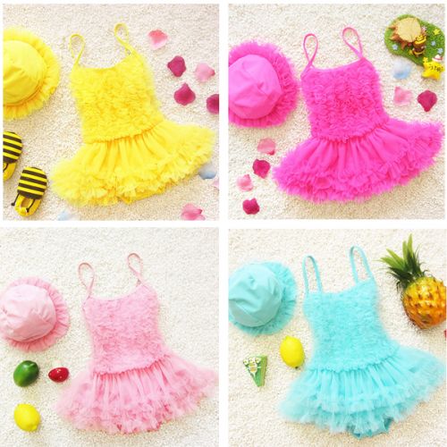 Maillot de bain fille en nylon - Ref 2547882