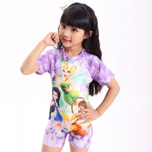 Maillot de bain fille LEACCO en nylon - Ref 2547972