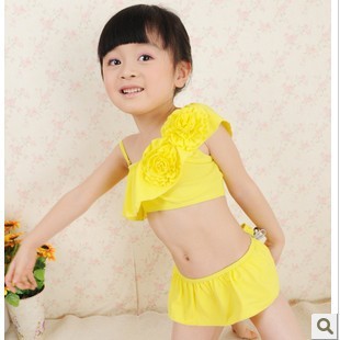 Maillot de bain fille en spandex - Ref 2547978