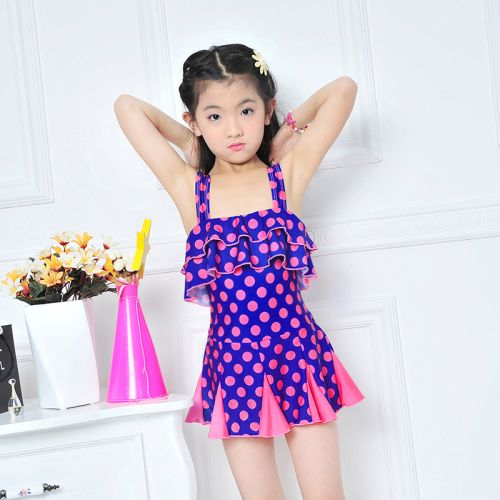 Maillot de bain fille en polyester - Ref 2547987